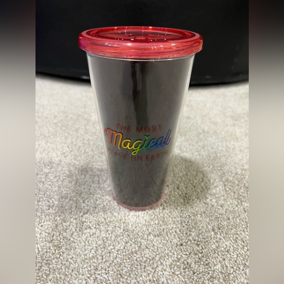 2020 Disneyworld Happiest Place On Earth Rainbow Castle Tumbler Cup - No Straw - Picture 1 of 7